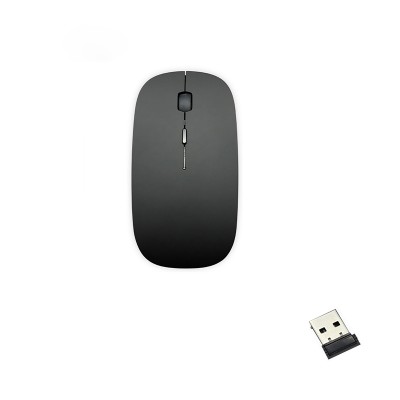 2.4GHz Black CPI Resolution Driver Optical Silent Rechargeable Computer PC Wireless mouse Inalambrico Mouse